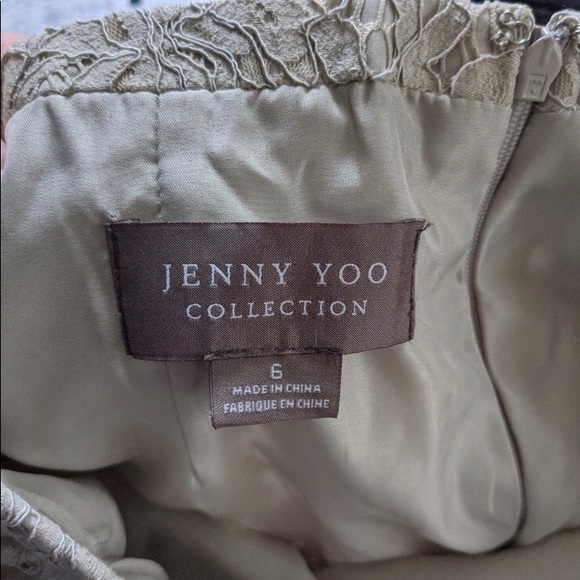 Jenny Yoo Collection Lace Skirt Knee Length BHLDN - Picture 3 of 5